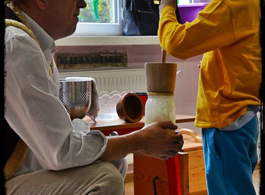 A tak się robi masło...