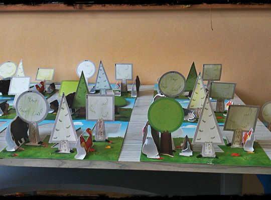 Piękny las średniaków