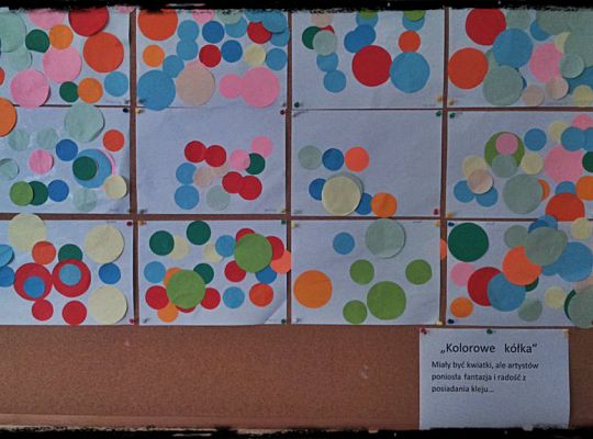 Jesienne kwiaty maluchów