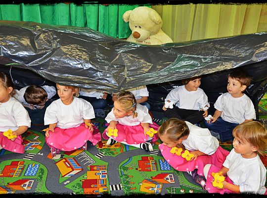 Pasowanie na Przedszkolaka i Odwiedziny Misia