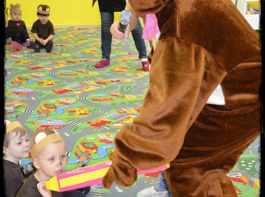 Pasowanie na Przedszkolaka i Odwiedziny Misia