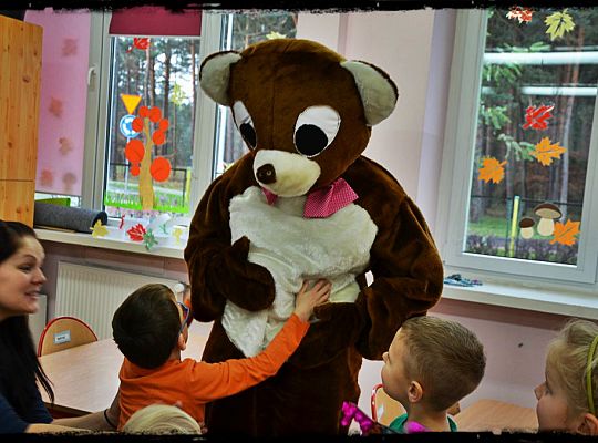 Pasowanie na Przedszkolaka i Odwiedziny Misia