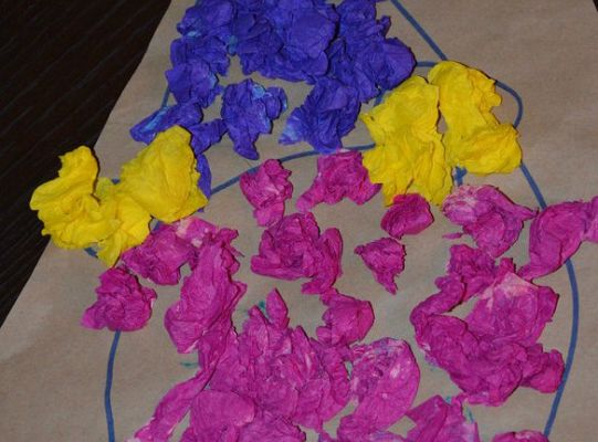 Piękne muśliny w odcieniach fioletu i nie tylko