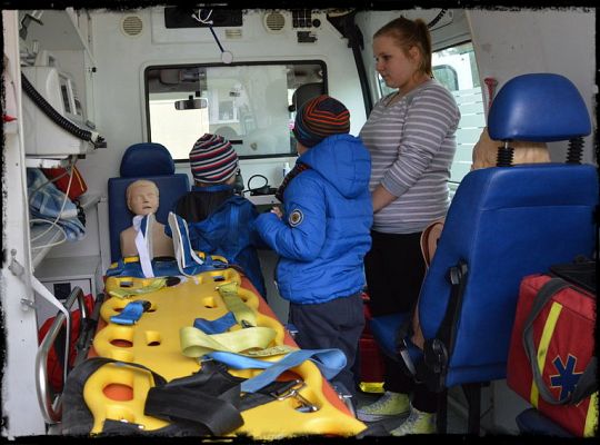 Wizyta OSR w naszym przedszkolu