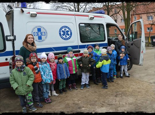 Wizyta OSR w naszym przedszkolu