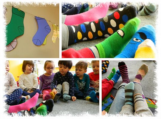 Maluchowo -skarpetowo ;)