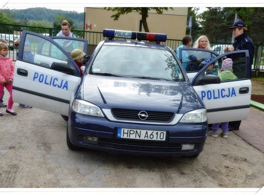 Wizyta Pani Policjantki w przedszkolu