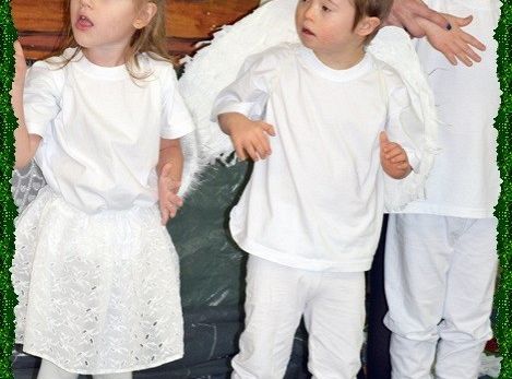 Spotkanie świąteczne w grupie średniaczków