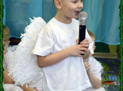 Spotkanie świąteczne w grupie średniaczków