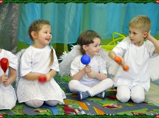 Spotkanie świąteczne w grupie średniaczków