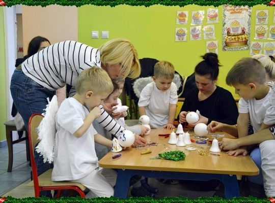 Spotkanie świąteczne w grupie średniaczków
