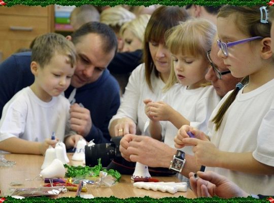 Spotkanie świąteczne w grupie średniaczków