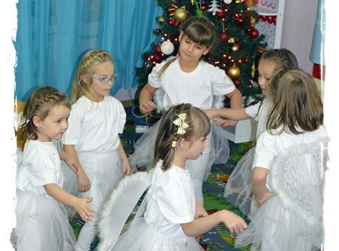 Spotkanie świąteczne w grupie starszaków