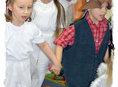 Spotkanie świąteczne w grupie starszaków