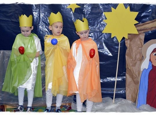 Spotkanie świąteczne w grupie starszaków