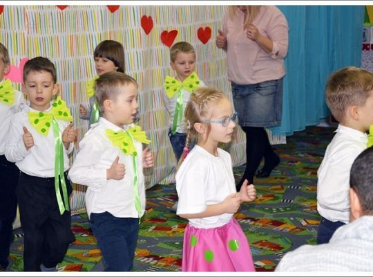 Dzień babci i dziadka w grupie starszaków