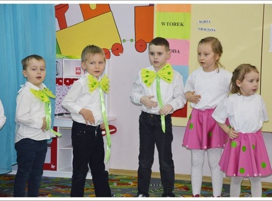 Dzień babci i dziadka w grupie starszaków