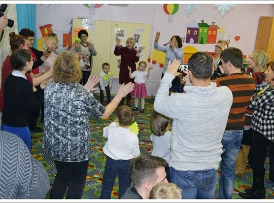 Dzień babci i dziadka w grupie starszaków