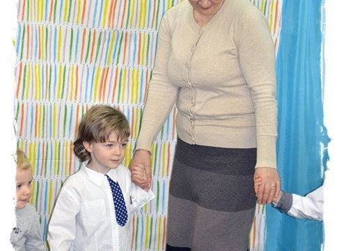 Dzień babci i dziadka w grupie średniaków