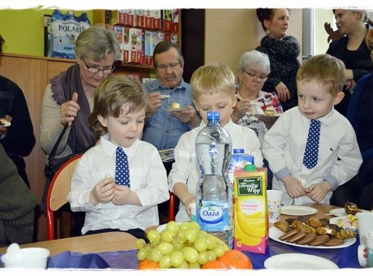 Dzień babci i dziadka w grupie średniaków