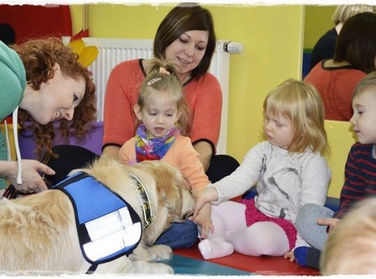 Edukacja z udziałem psa i zumba dla dzieci