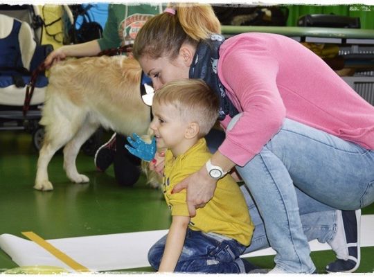 Edukacja z udziałem psa i zumba dla dzieci