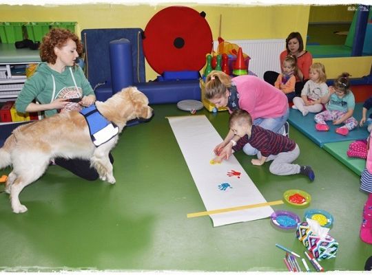 Edukacja z udziałem psa i zumba dla dzieci