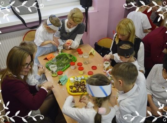 Występ świąteczny w grupie najstarszaej