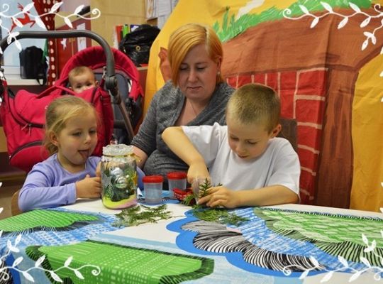 Występ świąteczny w grupie najstarszaej