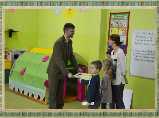 Gość specjalny Pan Leśniczy