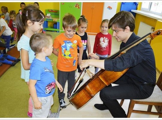 Spotkanie z muzykiem wiolonczelistą