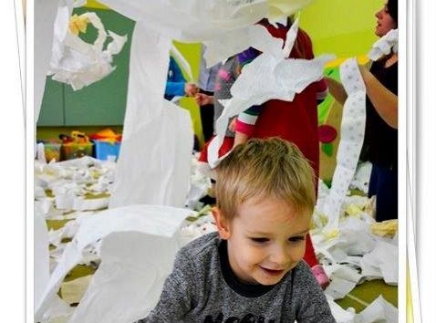 Zajęcia z papierem toaletowym