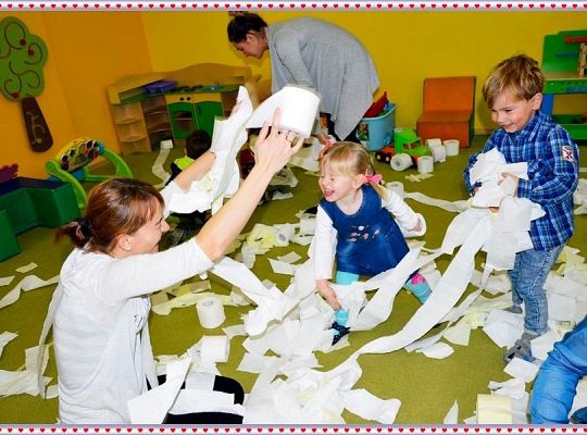 Zajęcia z papierem toaletowym