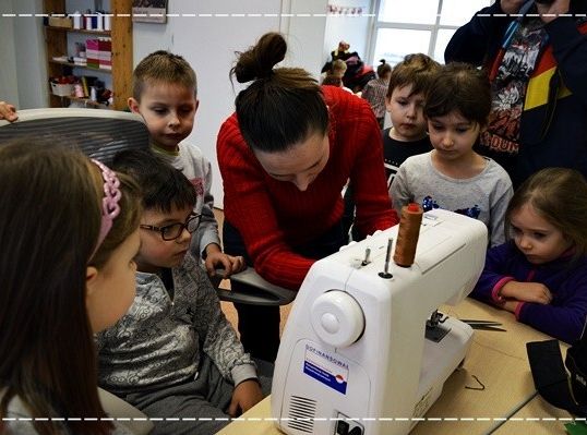 Wizyta w pracowni Krawieckiej