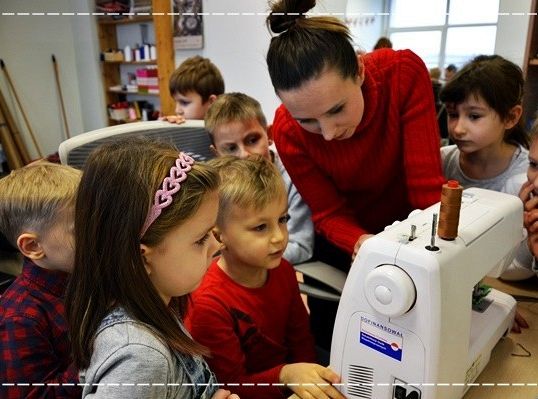 Wizyta w pracowni Krawieckiej