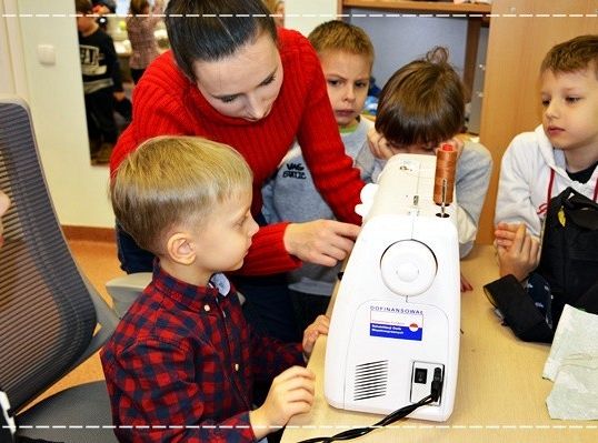 Wizyta w pracowni Krawieckiej