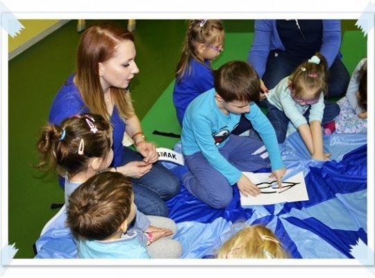 Niebieski dzień w przedszkolu