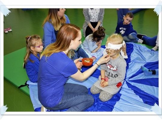 Niebieski dzień w przedszkolu