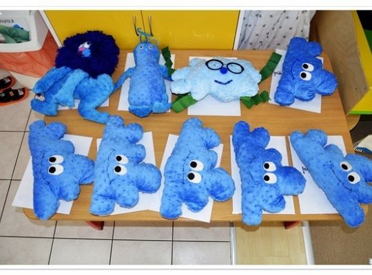 Niebieski dzień w przedszkolu