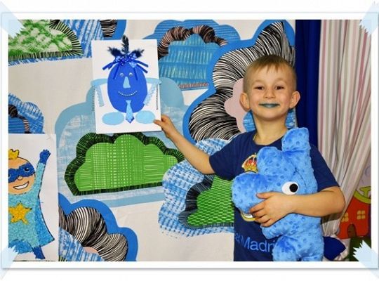 Niebieski dzień w przedszkolu