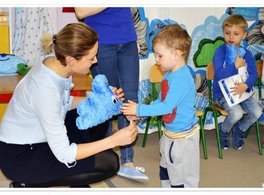 Niebieski dzień w przedszkolu