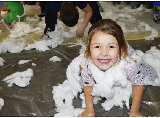 Pierwszy tej zimy śnieg
