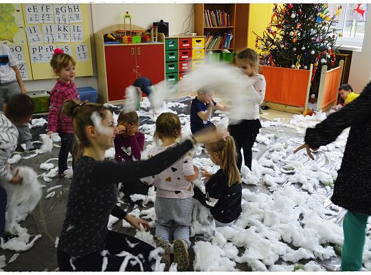 Pierwszy tej zimy śnieg