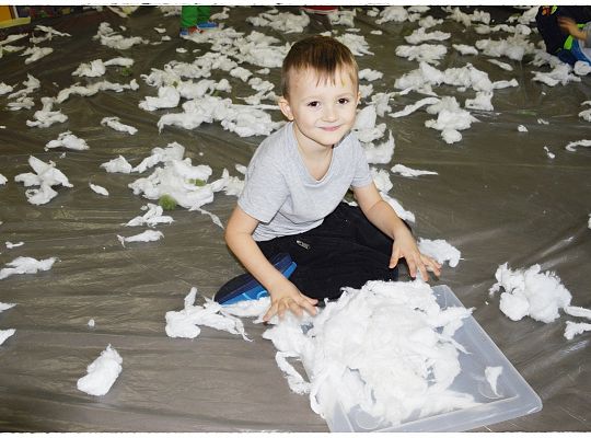 Pierwszy tej zimy śnieg