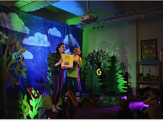 Dyzio w krainie wyobraźni.