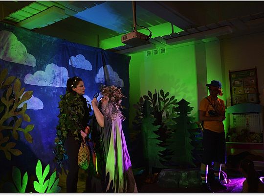 Dyzio w krainie wyobraźni.