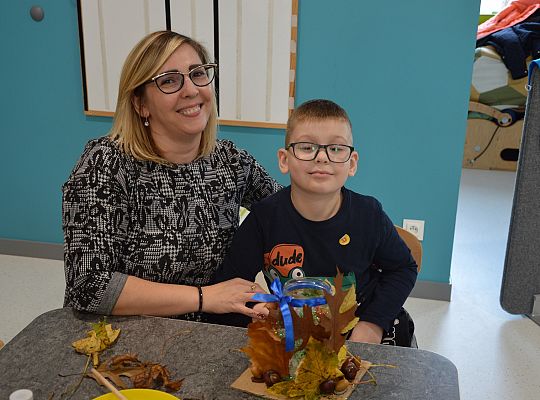 Warsztaty jesienne z udziałem rodziców i przedszkolaków