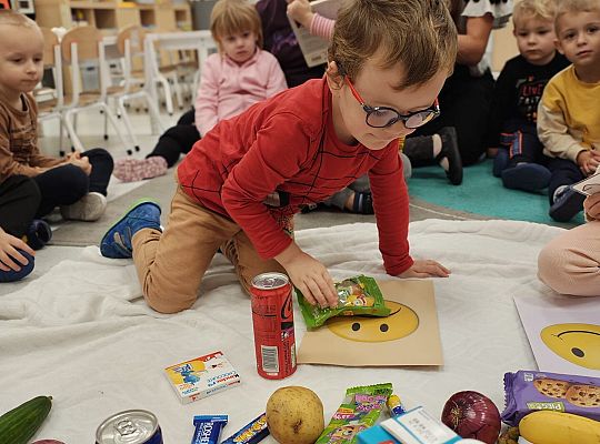 Zdrowy talerz, czyli zajęcia z dietetykiem w przedszkolu