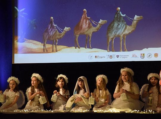 Miejski Przegląd Jasełek i nasi wspaniali aktorzy , grupa Biedronki.